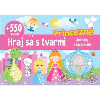 Princezné +550 nálepiek: Hraj sa s tvarmi (978-80-8444-111-7)