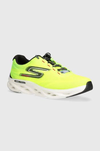 Běžecké boty Skechers GO RUN Swirl Tech Speed zelená barva