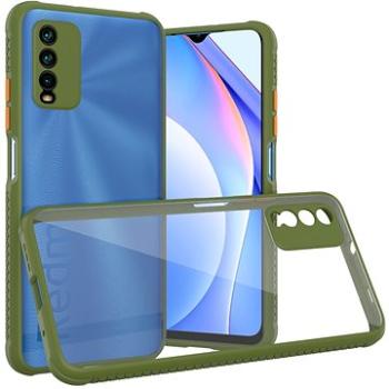 Hishell Two Colour Clear Case for Xiaomi Redmi 9T Green (HPC-10-Xiaomi Redmi 9T-green)