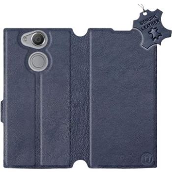 Flip pouzdro na mobil Sony Xperia XA2 - Modré - kožené -   Blue Leather (5903226521432)