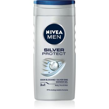 Nivea Men Silver Protect sprchový gel pro muže 250 ml