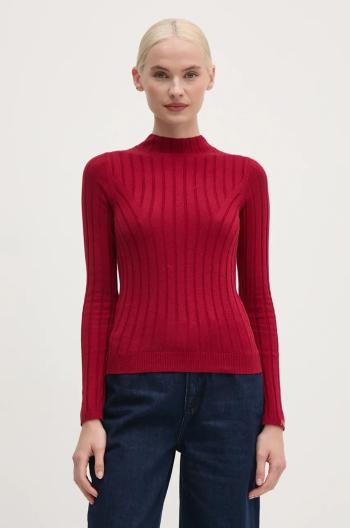 Svetr Pepe Jeans IZABEL TURTLENECK dámský, červená barva, PL702224