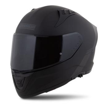 Moto přilba Cassida Aero Solid černá matná/šedá  XL (61-62)