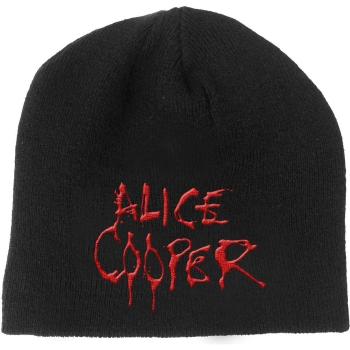 Alice Cooper Čepice Dripping Logo Black