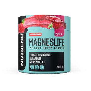 Nutrend MAGNESLIFE INSTANT DRINK POWDER 300 G MALINA Doplněk stravy, , velikost