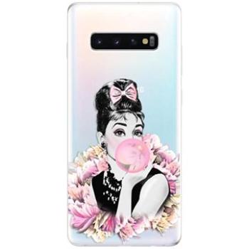 iSaprio Pink Bubble pro Samsung Galaxy S10+ (pinbu-TPU-gS10p)