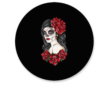 Placka magnet Muerte makeup