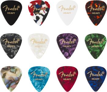 Fender 351 Celluloid Picks Medley Heavy