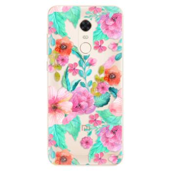 Silikonové pouzdro iSaprio - Flower Pattern 01 - Xiaomi Redmi 5 Plus