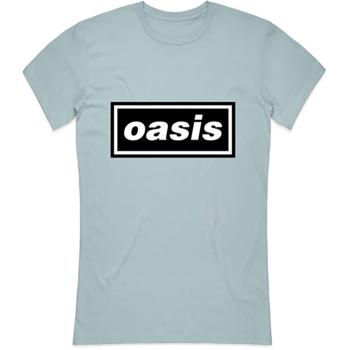 Oasis tričko Decca Logo Modrá XL