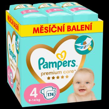 Pampers Premium Care vel. 4 9–14 kg dětské pleny 174 ks