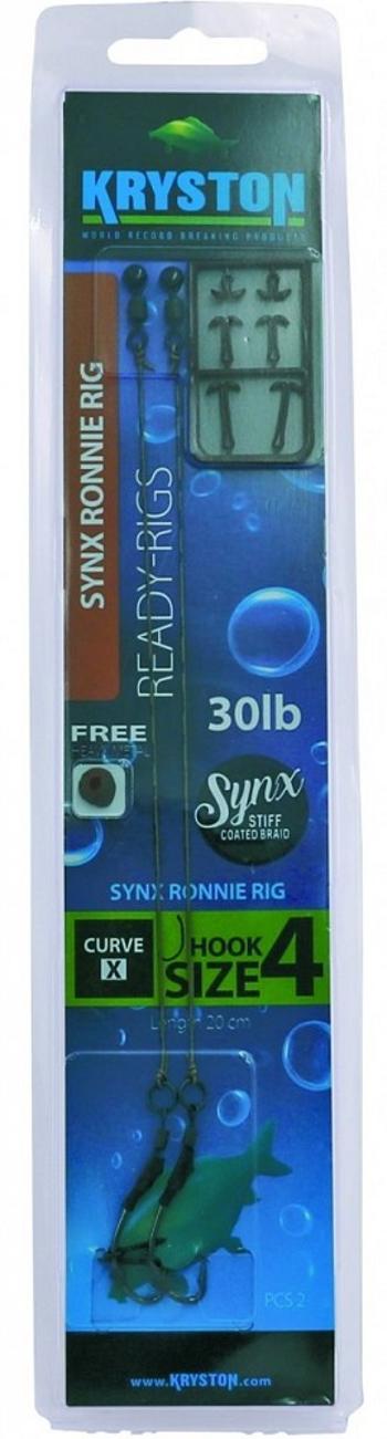 Kryston hotové návazce 2 ks synx ronnie rig 30 lb - velikost 8