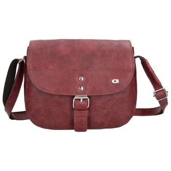 Luxusní dámské kožené crossbody Daag Funky GO! 23 - červená