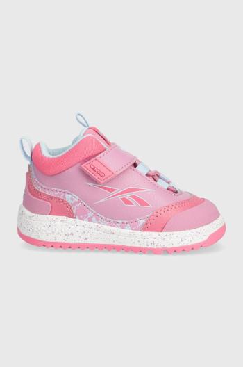 Dětské sneakers boty Reebok Classic WEEBOK STORM X růžová barva, 100074974