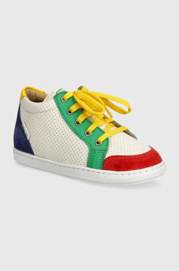 Dětské kožené sneakers boty Shoo Pom BOUBA ZIP BOX