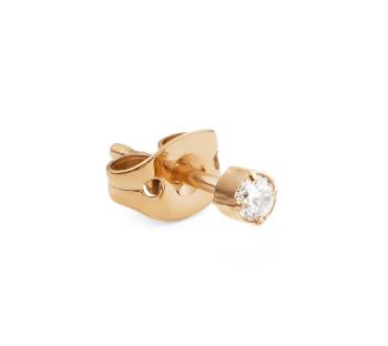 Daniel Wellington Drobná single náušnice s krystalem DW00400869