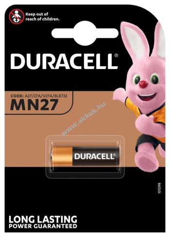 Duracell elem típus V27A