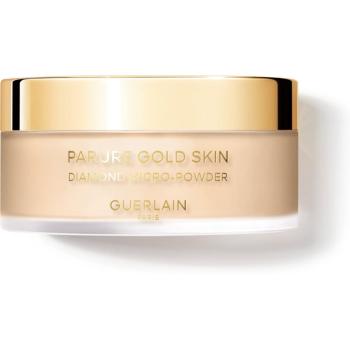 GUERLAIN Parure Gold Skin Diamond Micro-Powder rozjasňující sypký pudr odstín 03 Medium / Moyen 35 g