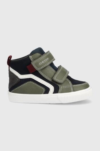 Dětské sneakers boty Geox tmavomodrá barva