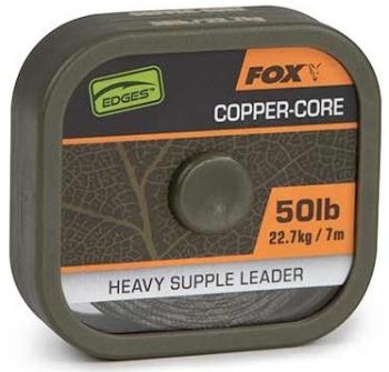 Fox šňůrka edges naturals copper-core 50lb 7m