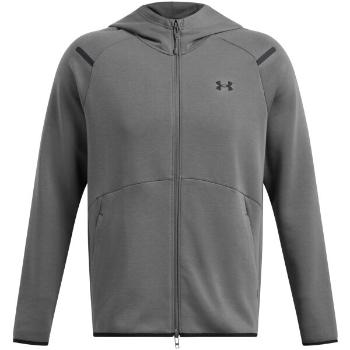 Under Armour UNSTOPPABLE FLEECE Pánská mikina, tmavě šedá, velikost