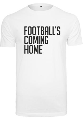 Mr. Tee Footballs Coming Home Logo Tee white - M