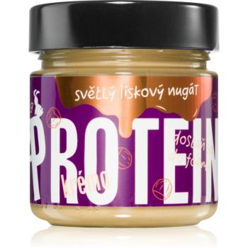 Big Boy Protein Kremo Světlý lískový nugát proteinová pomazánka s ořechy 220 g