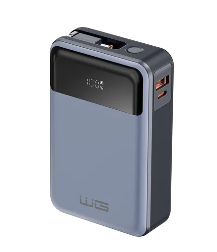 WG - Power Bank 20000 mAh, USB-C PD 65W, černá