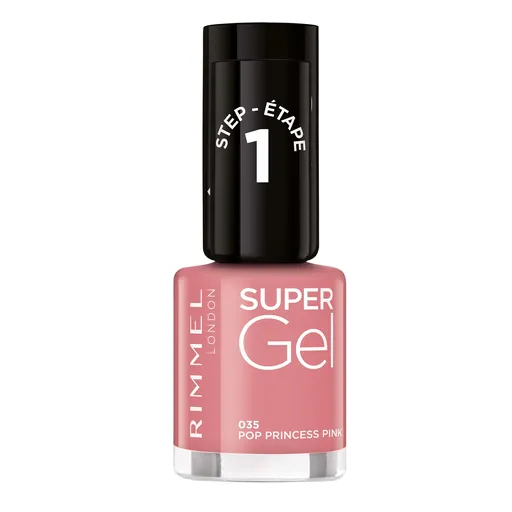Rimmel Gelový lak na nehty Super Gel (Nail Polish) 12 ml 035 Pop Princess Pink