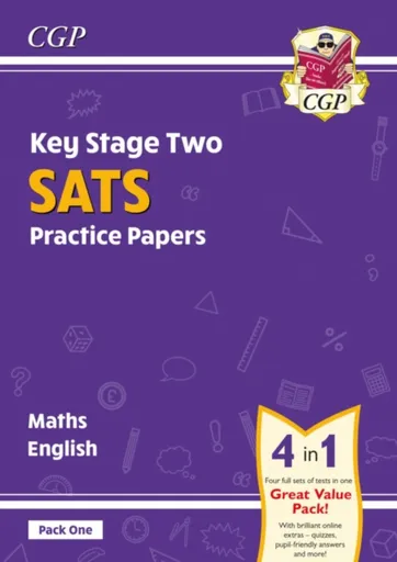 KS2 Maths & English Year 6 SATS Practice Papers: Pack 1 - for 2026 (with free Online Extras) - CGP Books