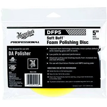 Meguiar's Soft Buff Foam Polishing Disc 5" (DFP5)