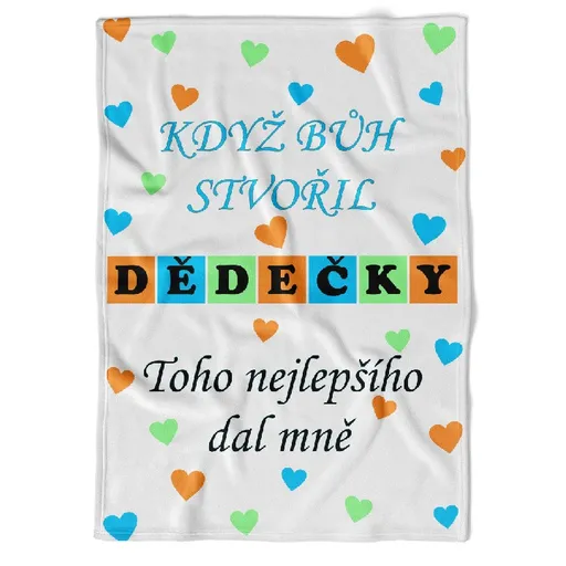 Deka Když bůh stvořil dědečky (Podšití beránkem: NE)