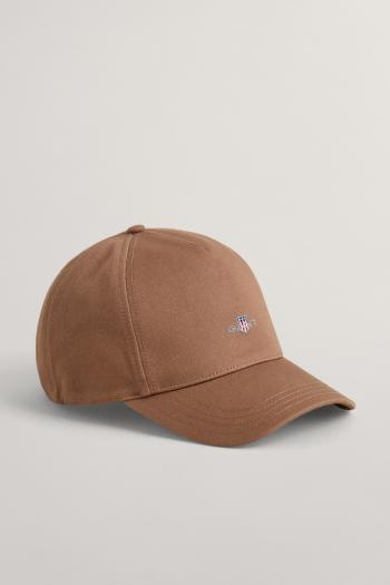 KŠILTOVKA GANT SHIELD COTTON TWILL CAP COCOA BROWN