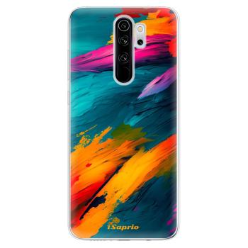 Odolné silikonové pouzdro iSaprio - Blue Paint - Xiaomi Redmi Note 8 Pro