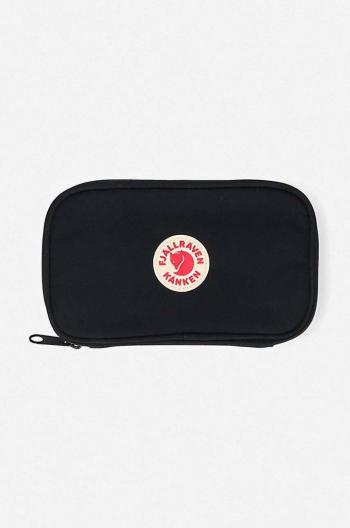 Peněženka Fjallraven Kanken Travel Wallet černá barva, F23781