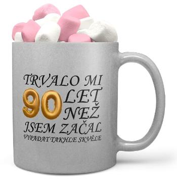 Hrnek Trvalo mi (věk: 90, Náplň hrníčku: Marshmallow)