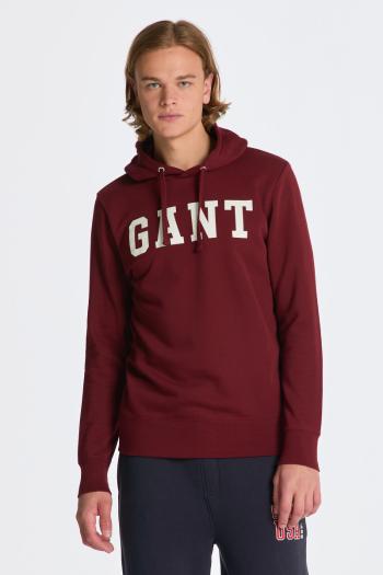 MIKINA GANT MD. GANT SWEAT HOODIE PLUMPED RED