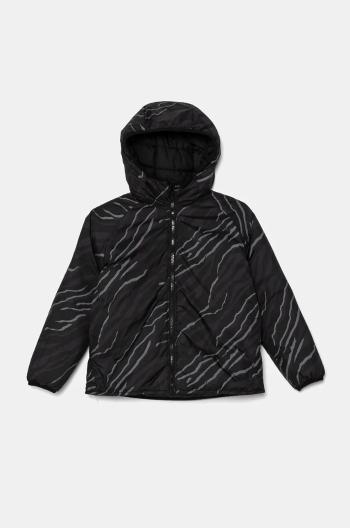 Dětská oboustranná bunda Puma Reversible ffer jacket černá barva, 682756