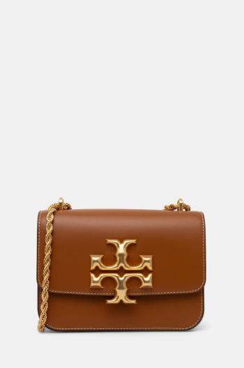 Kožená kabelka Tory Burch Eleanor hnědá barva, 73589