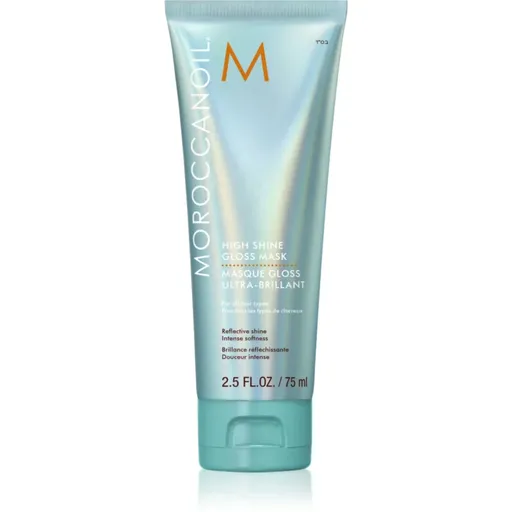 Moroccanoil High Shine Gloss Mask vyživující maska pro hladké a zářivé vlasy s arganovým olejem 75 ml