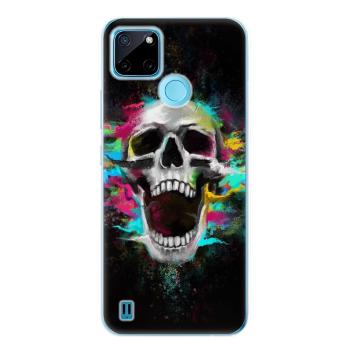 Odolné silikonové pouzdro iSaprio - Skull in Colors - Realme C21Y / C25Y