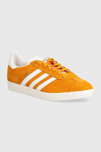 Sneakers boty adidas Originals Gazelle oranžová barva, IG2091