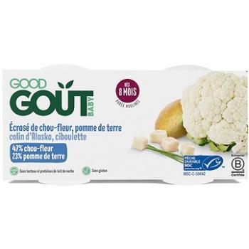 Good Gout BIO Treska pestrá s květákem a brambůrky (2× 190 g) (3760269312708)