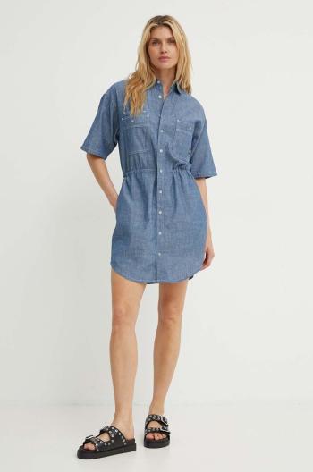 Džínové šaty G-Star Raw mini, oversize, D24874-D558