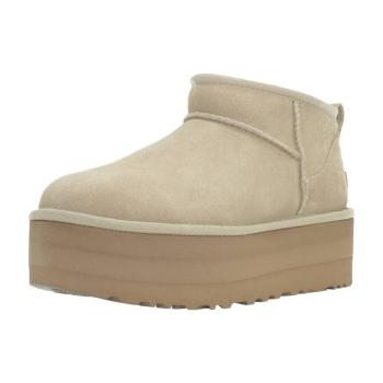 UGG  CLASSIC ULTRA MINI PLATF  Čižmy Hnedá