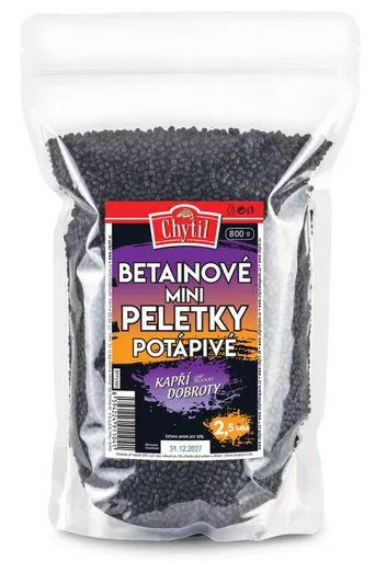 Chytil betainové mini peletky potápivé 800 g - 2,5 mm