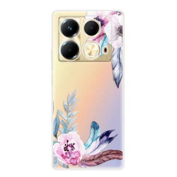 Odolné silikonové pouzdro iSaprio - Flower Pattern 04 - Infinix Note 40