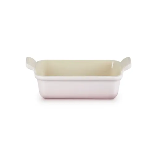 Zapékací mísa HERITAGE 19 cm, 1,1 l, SHELL PINK, kamenina, Le Creuset