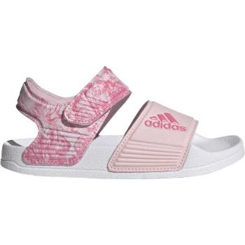 adidas ADILETTE SANDAL K Dětské sandály, růžová, velikost