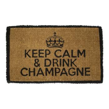 Rohožka z kokosových vláken Drink Champagne - 75*45*4cm KMHGKC